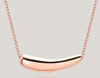 Autumn Winter Style Simple Water Drop Necklace S925 Sterling Silver