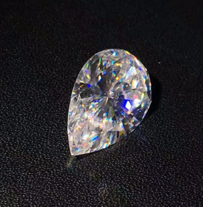 5*8mm Pear Cut Factory VVS Wholesale Price 3EX High Quality D Color Moissanite Synthetic Moissanite