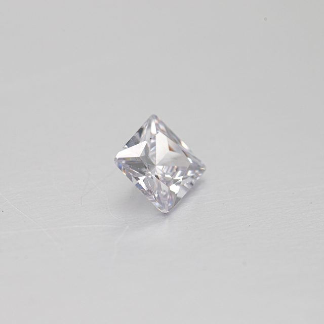 White Princess Cut VVS Clarity Factory Wholesale Price Moissanite Synthetic Diamond