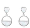 Simple Round Design 925 Sterling Silver Gold-plated Capable Earrings