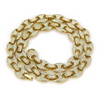 Hip Hop Gold Plated Three Short One Long Cuban Link