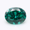 VVS Green 5A Oval 3EX Cubic Zirconia