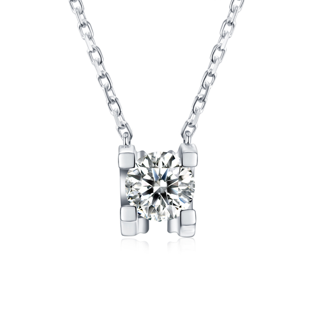 Fashion Women's Fashion Jewelry 925 Sterling Silver Platinum Necklace