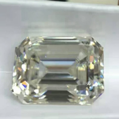 6*8mm Emerald Cut Rough Brilliant Synthetic Moissanite