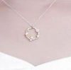 925 Korean Ins Flower Chain Clavicle Necklace Women's Fashion Sterling Silver Necklace