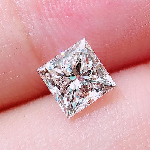 9.5mm Princess Cut VVS 3EX Factory Wholesale Price Moissanite High Quality Synthetic Moissanite