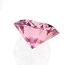 8.0-9.0mm Pink High Quality DEF Round Brilliant Cut Moissanite for Jewellery Making