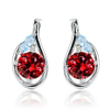 Factory Direct Wholesale Price 925 Sterling Silver Gold-plated Women's Elegant Earrings