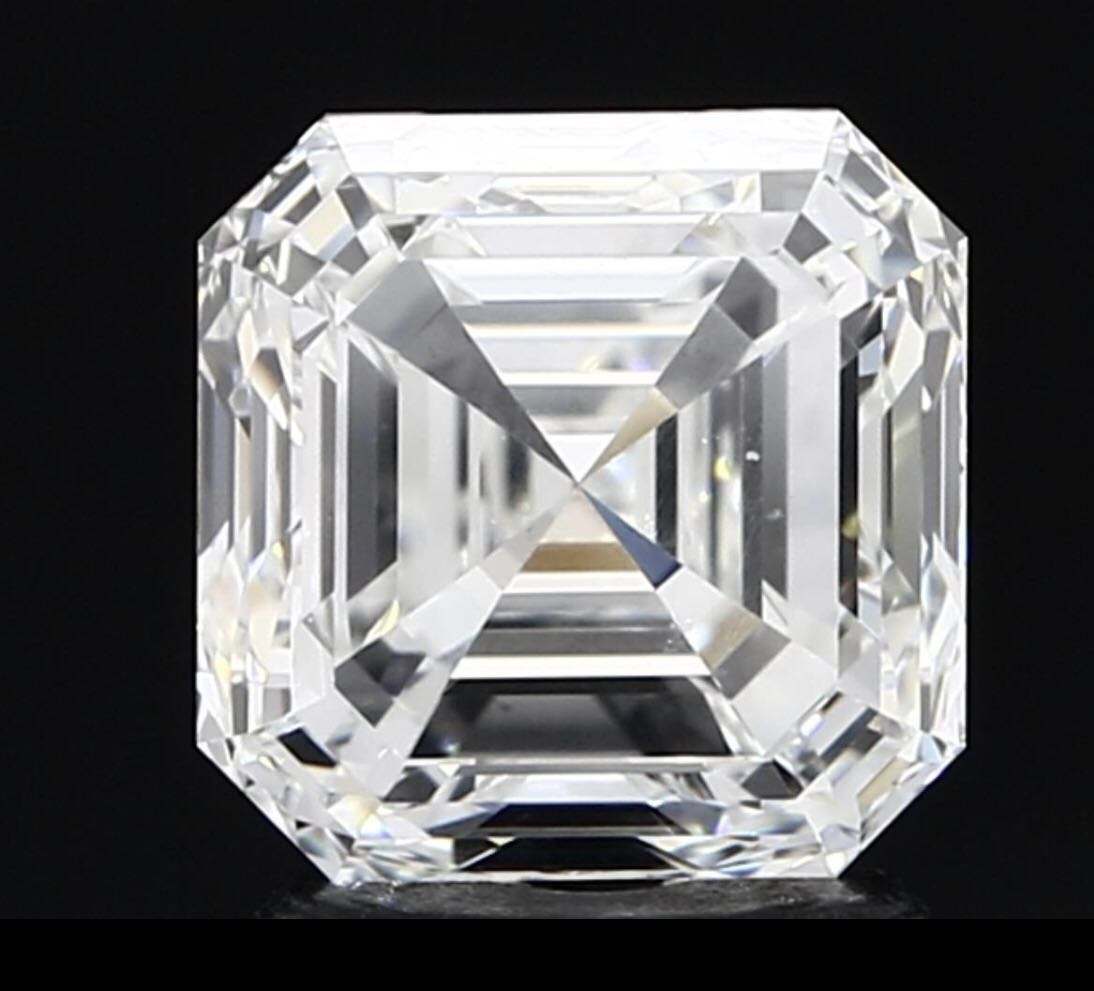 8.0mm 3EX DEF Color Factory High Quality Wholesale Price VVS Asscher Moissanite Synthetic Moissanite