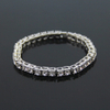 Custom New Diamond Tennis Bracelet with Spring Buckle