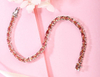 New Wholesale High-quality Heart-shaped Charm Carved Gem Bracelet