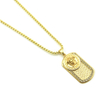 Hip Hop Army Card Necklace Pendant Fashion Jewelry