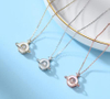 S925 Sterling Silver Necklace Necklace Female Korean Series Dream Planet Jewelry Silver Custom Processing