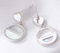 New-Korean-Edition-S925-Sterling-Silver-Earrings-Contracted-Fashionable-Temperament-Shell-Eardrop0