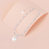 Manufacturer Direct Sales Trend Round Pearl Bracelet Temperament Versatile Pearl Pendant Bracelet Jewelry