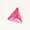 5A Bright Pink Triangle Cubic Zirconia for Jewelry