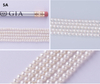 Real Pearl Necklace 2-3.5mm Round Pearl Small Pearl Necklace Pearl Clavicle Chain Bright Natural Pearl semi-finished Pearl