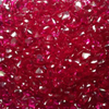 Factory Price Synthetic Oval Shape Eggs Rough Rose Loose Ruby Gemstone for Jewelry