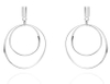 Fashion Design 925 Sterling Silver Gold Plated Women's Earrings