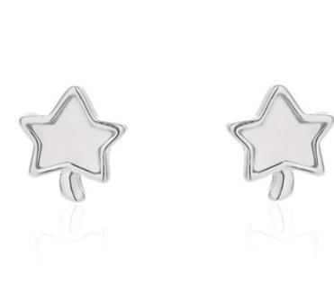 Star Tree 925 Sterling Silver Gold-plated Earrings