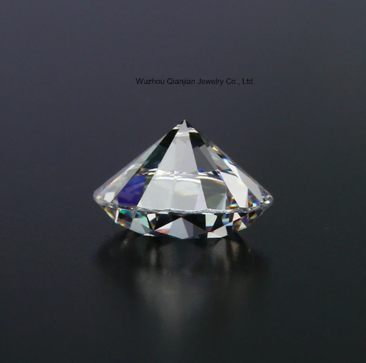 6.5mm Moissanite High Quality Factory Price VVS Synthetic Moissanite