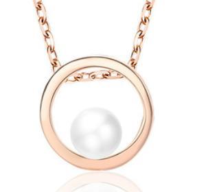 2022 New Collarbone Chain Pearl Pendant South Korea 925 Sterling Silver Necklace Women Simple