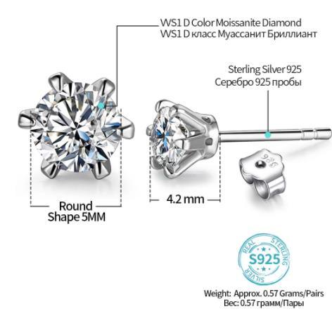 New-Arrival-0-5-Carat-Moissanite-Gemstone-Stud-Earrings-for-Women-Solid-925-Sterling-Silver-D-Color-Solitaire-Fine-Jewelry0