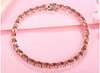 New Wholesale High-quality Heart-shaped Charm Carved Gem Bracelet