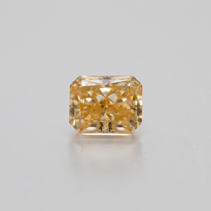 Excellent Quality Radiant Cut Champagne VVS Morsonite Synthetic Moissanite 