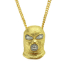 Hip Hop Counter strike headgear necklace pendant