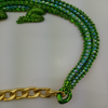 Hip Hop Style Halloween Green Crocodile Necklace Pendant