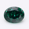 VVS Green 5A Oval 3EX Cubic Zirconia