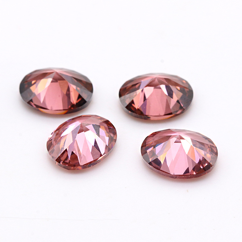  Carmine 5A High Quality Zircon VVS Cubic Zirconia