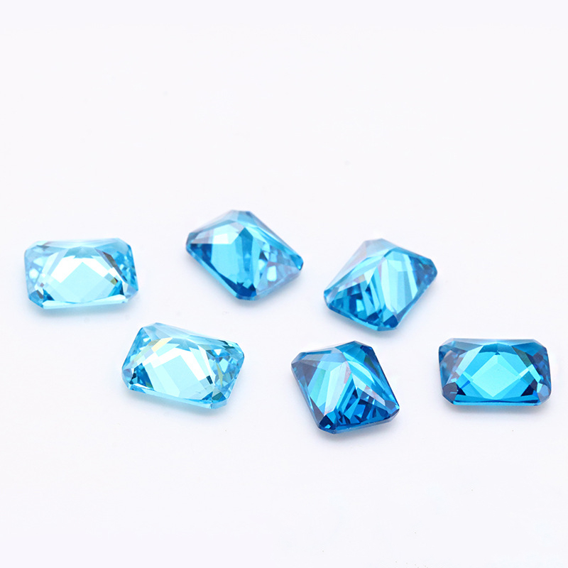 Light Blue 3A Crystal Gem Factory Wholesale Zircon