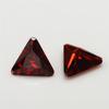 5A Oxblood Red Manufacture Wholesale Triangle Cubic Zirconia for Jewelry