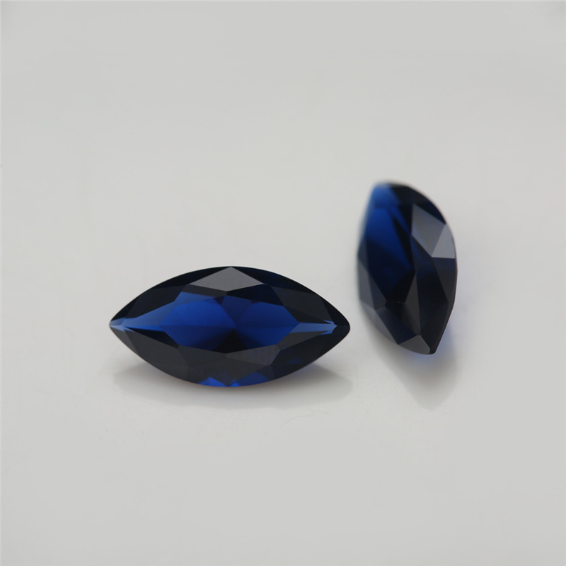 VVS Marquise Cut Sapphire 3EX Factory Wholesale Blue Corundum