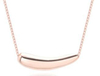 Autumn Winter Style Simple Water Drop Necklace S925 Sterling Silver