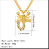 Hip Hop Scorpion Necklace Pendant Fashion Jewelry