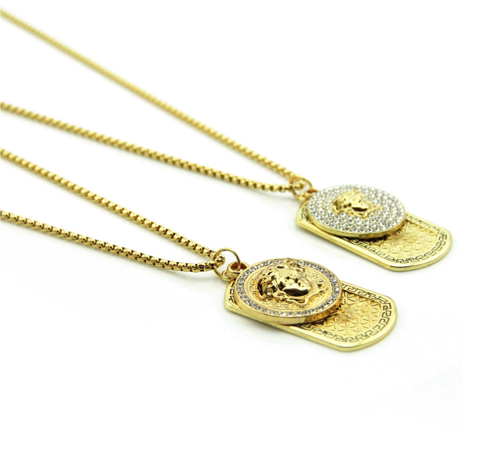 Hip Hop Army Card Necklace Pendant Fashion Jewelry