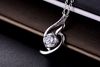 Premium Fashion Jewelry Custom Moissanite Stone 925 Sterling Silver Necklace