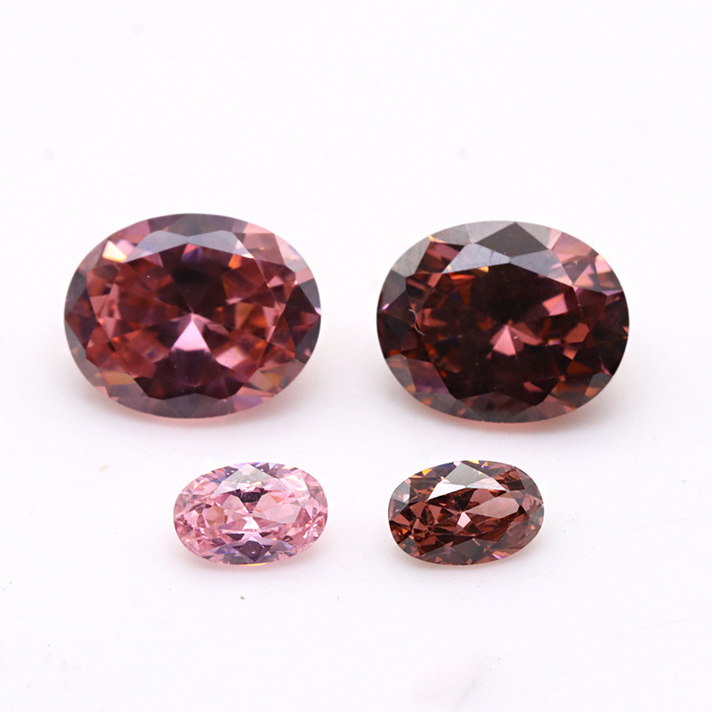  Carmine 5A High Quality Zircon VVS Cubic Zirconia