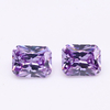 Light Purple 3A Crystal Gem Factory Price Zircon