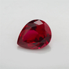 8# Pear Red Corundum Ratnapura Gem Wholesale Ring Face Main Stone