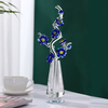 Transparent Crystal Plum Blossom Ornaments Set Ornaments Crystal Crafts