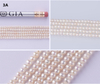 Real Pearl Necklace 2-3.5mm Round Pearl Small Pearl Necklace Pearl Clavicle Chain Bright Natural Pearl semi-finished Pearl