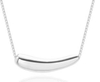 Autumn Winter Style Simple Water Drop Necklace S925 Sterling Silver