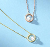 2022 New Collarbone Chain Pearl Pendant South Korea 925 Sterling Silver Necklace Women Simple