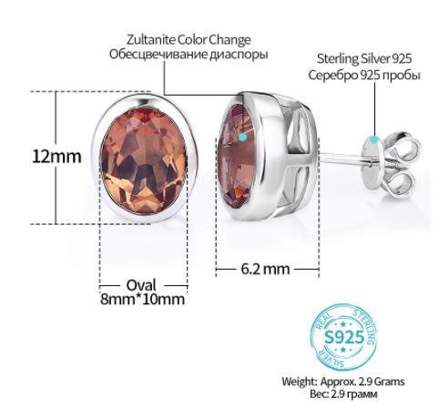 Diaspore-Zultanite-Color-Change-Stone-Silver-Stud-Earring-5-6-Carat-Created-Turkish-Zultanite-Casual-Style-Jewelry-Women-Earring0