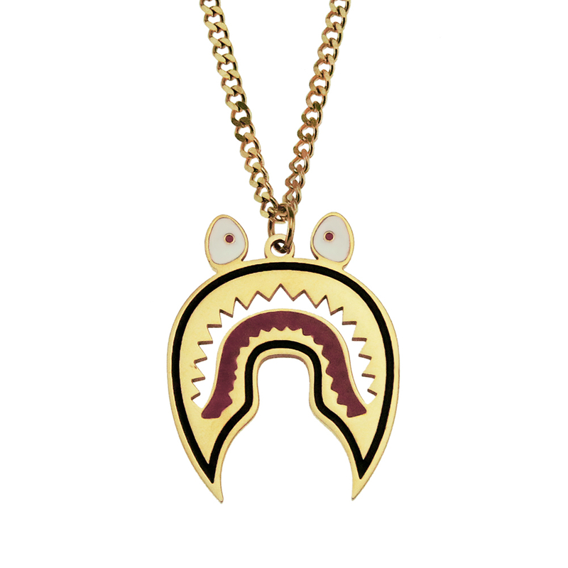 Gold Silver Cute Little Monster Metal Pendant