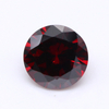 Garnet Red Cubic Zirconia Round Section Matching Stone